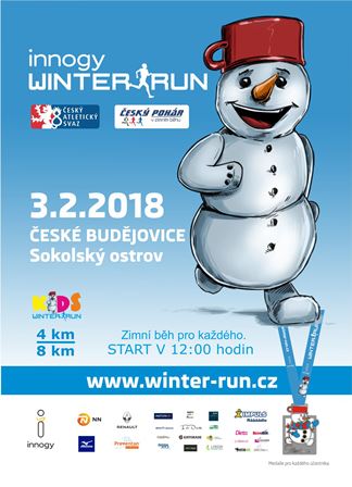 České Budějovice běží innogy Winter Run