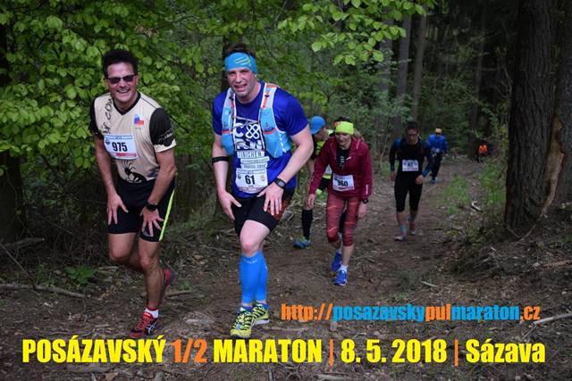 POSÁZAVSKÝ 1/2 MARATON – 8. 5. 2018, Sázava (okr. Benešov)